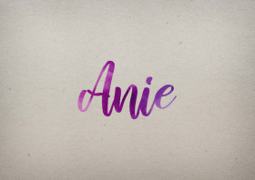 Anie Watercolor Name DP