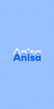 Name DP: Anisa