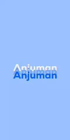 Name DP: Anjuman