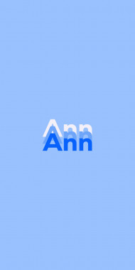 Name DP: Ann