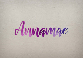 Annamae Watercolor Name DP