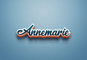 Cursive Name DP: Annemarie