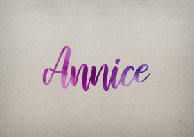 Annice Watercolor Name DP