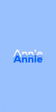Name DP: Annie