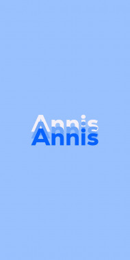 Name DP: Annis