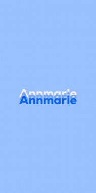 Name DP: Annmarie