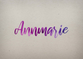 Annmarie Watercolor Name DP
