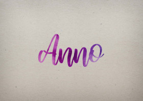 Anno Watercolor Name DP