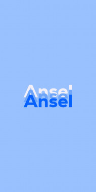 Name DP: Ansel