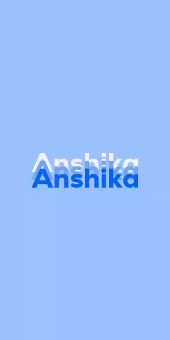 Name DP: Anshika