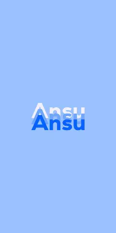 Name DP: Ansu