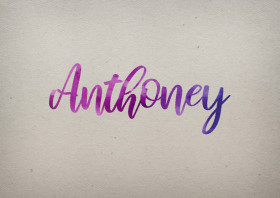 Anthoney Watercolor Name DP