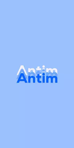 Name DP: Antim