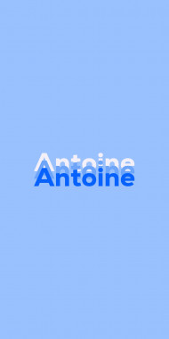 Name DP: Antoine