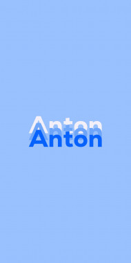 Name DP: Anton