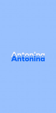 Name DP: Antonina