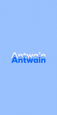 Name DP: Antwain