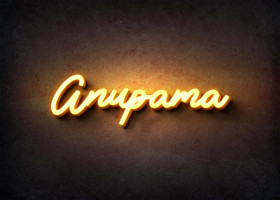 Glow Name Profile Picture for Anupama