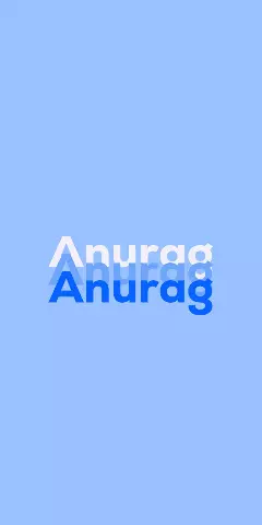 Anurag Name Wallpaper
