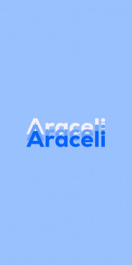 Name DP: Araceli