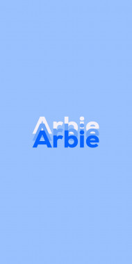 Name DP: Arbie