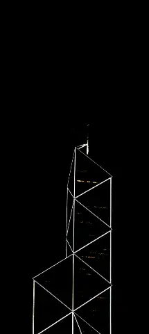 Architecture Amoled Wallpaper with Black, Line & Triangle