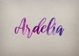Ardelia Watercolor Name DP