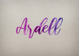 Ardell Watercolor Name DP