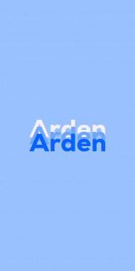 Name DP: Arden