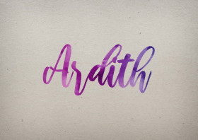Ardith Watercolor Name DP