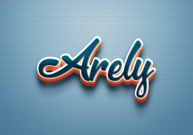 Cursive Name DP: Arely