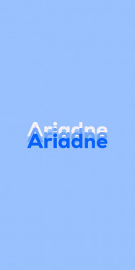 Name DP: Ariadne