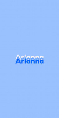 Name DP: Arianna