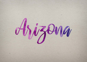 Arizona Watercolor Name DP