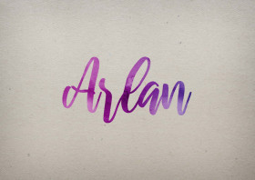 Arlan Watercolor Name DP