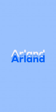 Name DP: Arland