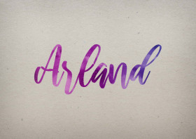 Arland Watercolor Name DP
