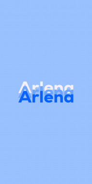 Name DP: Arlena