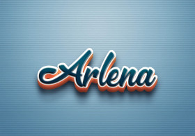 Cursive Name DP: Arlena