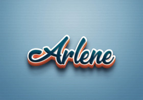 Cursive Name DP: Arlene