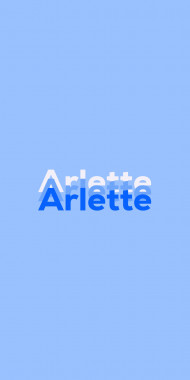 Name DP: Arlette
