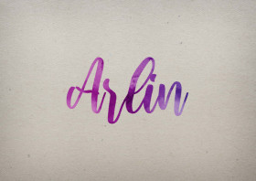 Arlin Watercolor Name DP