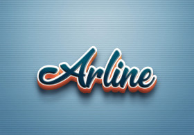 Cursive Name DP: Arline