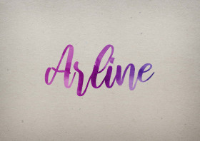 Arline Watercolor Name DP