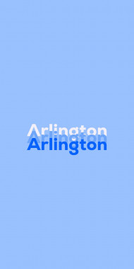 Name DP: Arlington