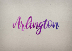 Arlington Watercolor Name DP
