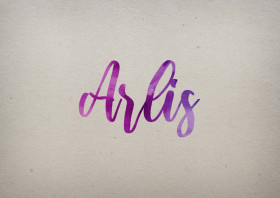 Arlis Watercolor Name DP