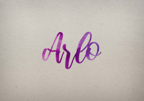 Arlo Watercolor Name DP