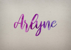 Arlyne Watercolor Name DP