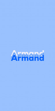 Name DP: Armand